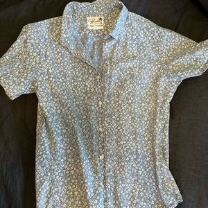 Men’s Bonobos short sleeve button up pocket slim fit shirt